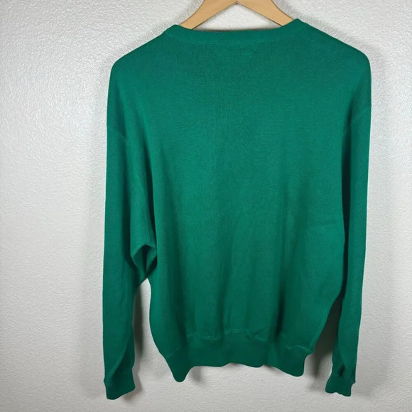 Polo Ralph Lauren Golf Green Crewneck Pullover Sweater Embroidered Size M - Picture 5 of 7